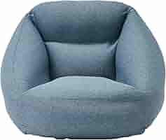 無印良品 空気でできたソファ カラー:ネイビー 幅95×奥行95×高さ72.5 Amazon｜無印良品 空気でできたソファ チャコール 幅95×奥行95